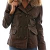 Femme MacDouglas Toutes Les Vestes | Mac Douglas Babet Vachette Marron