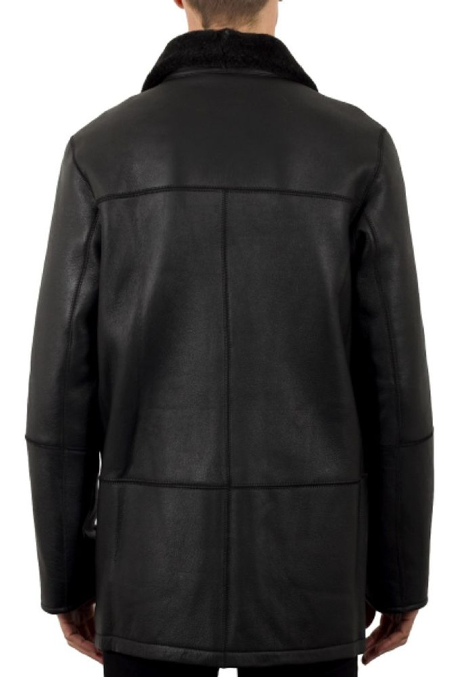 Homme Intuition Veste | Intuition Peau Lainu00E9E 285 Noir