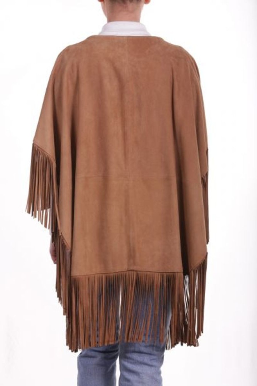 Femme Milpau Gilet / Poncho | Milpau Poncho Camel