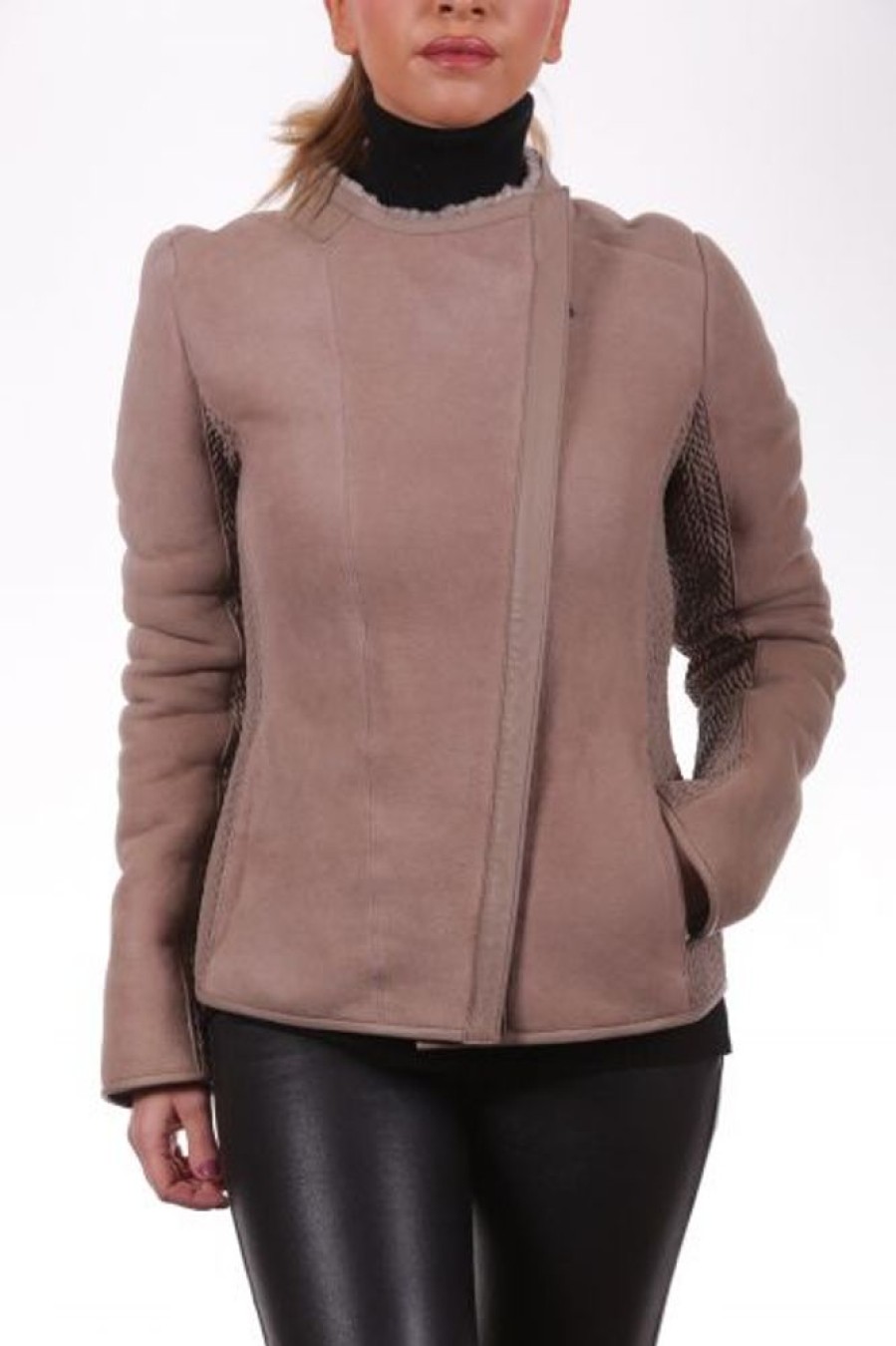 Femme Giorgio Blouson | Giorgio Anamaria Beige