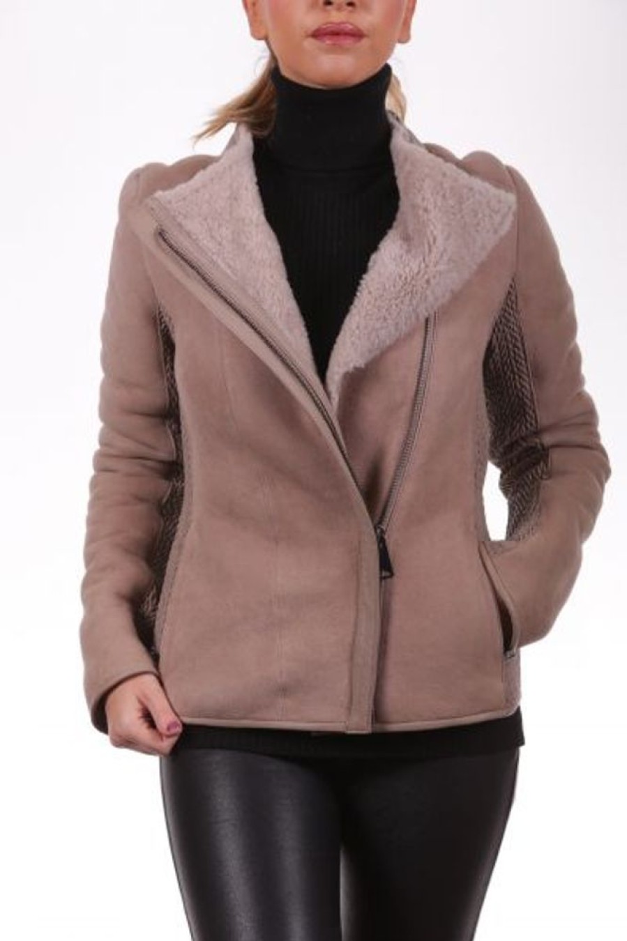 Femme Giorgio Blouson | Giorgio Anamaria Beige