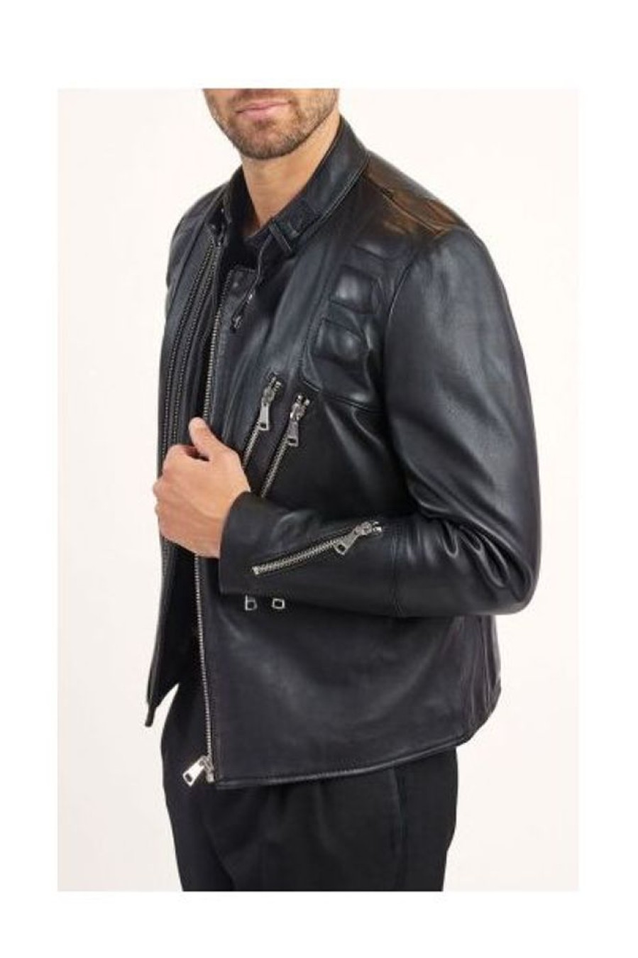 Homme Redskins Style Motard | Redskins Kayman Electra Noir