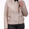 Femme Giorgio Blouson | Giorgio Sybille Beige