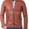 Homme LADC Style Motard | Ladc Bradley Cognac