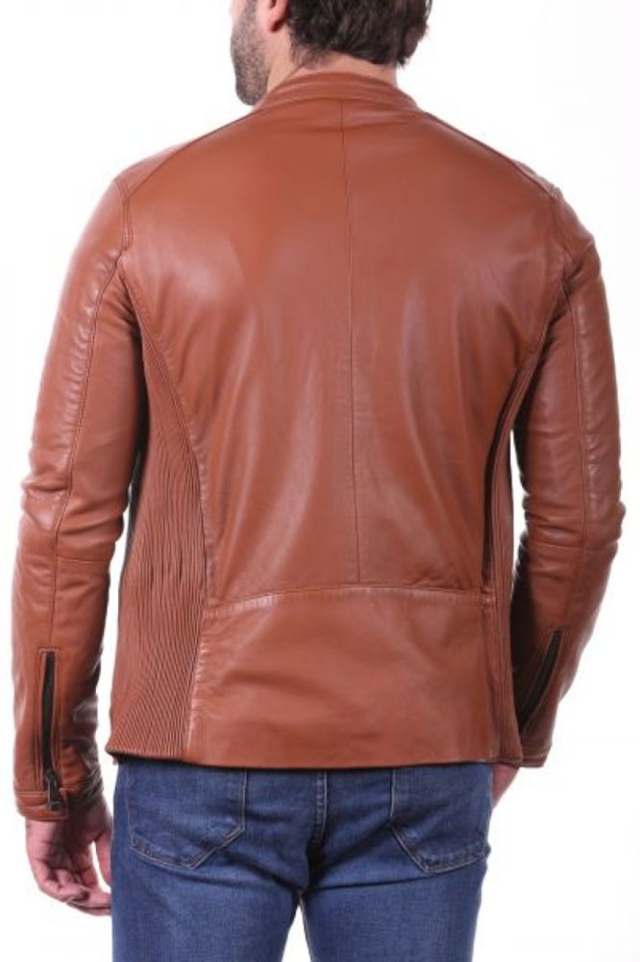 Homme LADC Style Motard | Ladc Bradley Cognac