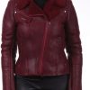 Femme Giorgio Blouson | Giorgio Zazou Rouge