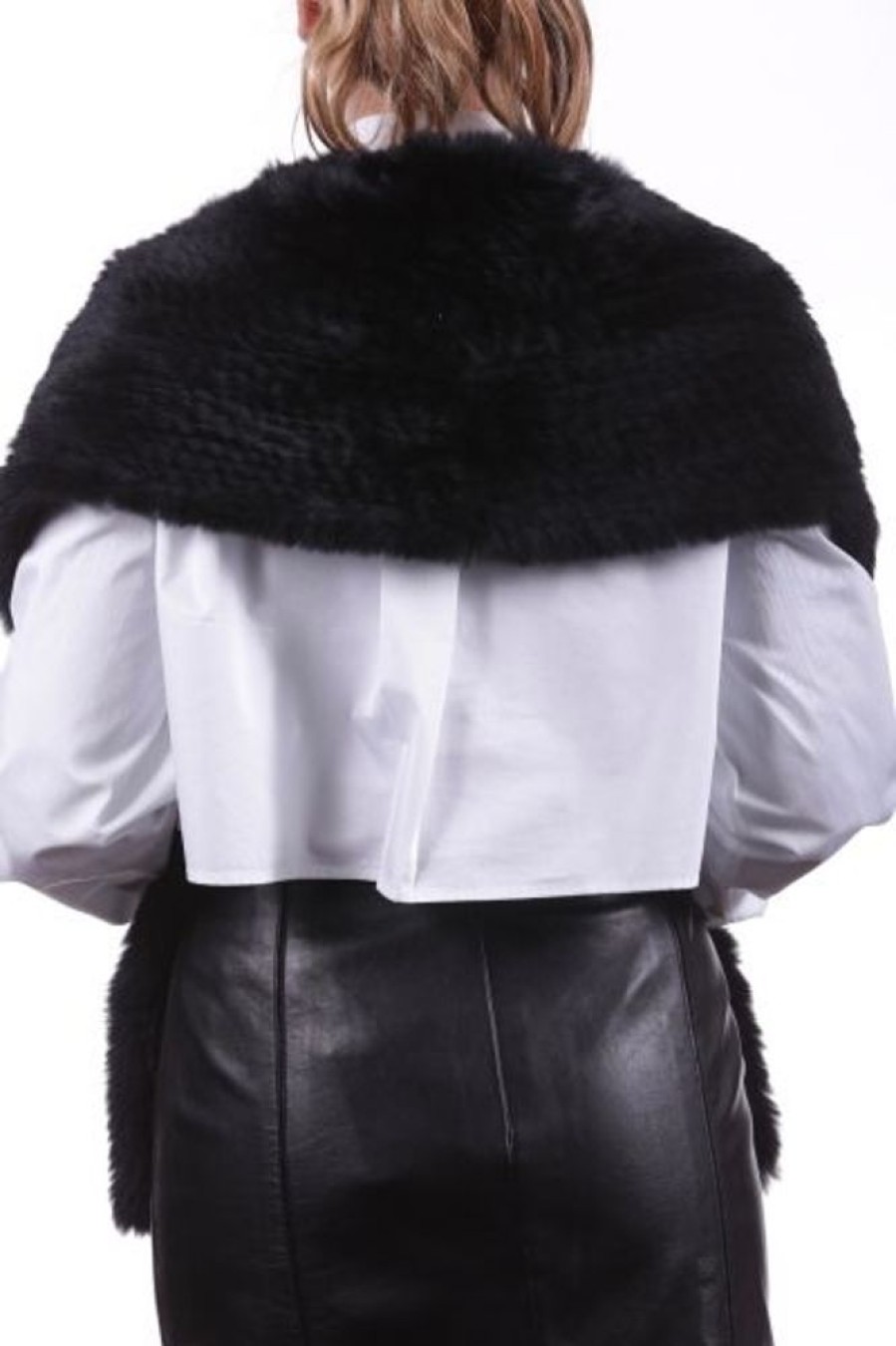 Femme Arturo Gilet / Poncho | Arturo Etole Noir