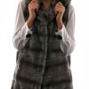 Femme Sam-Rone Gilet / Poncho | Sam-Rone 16R03 Gris