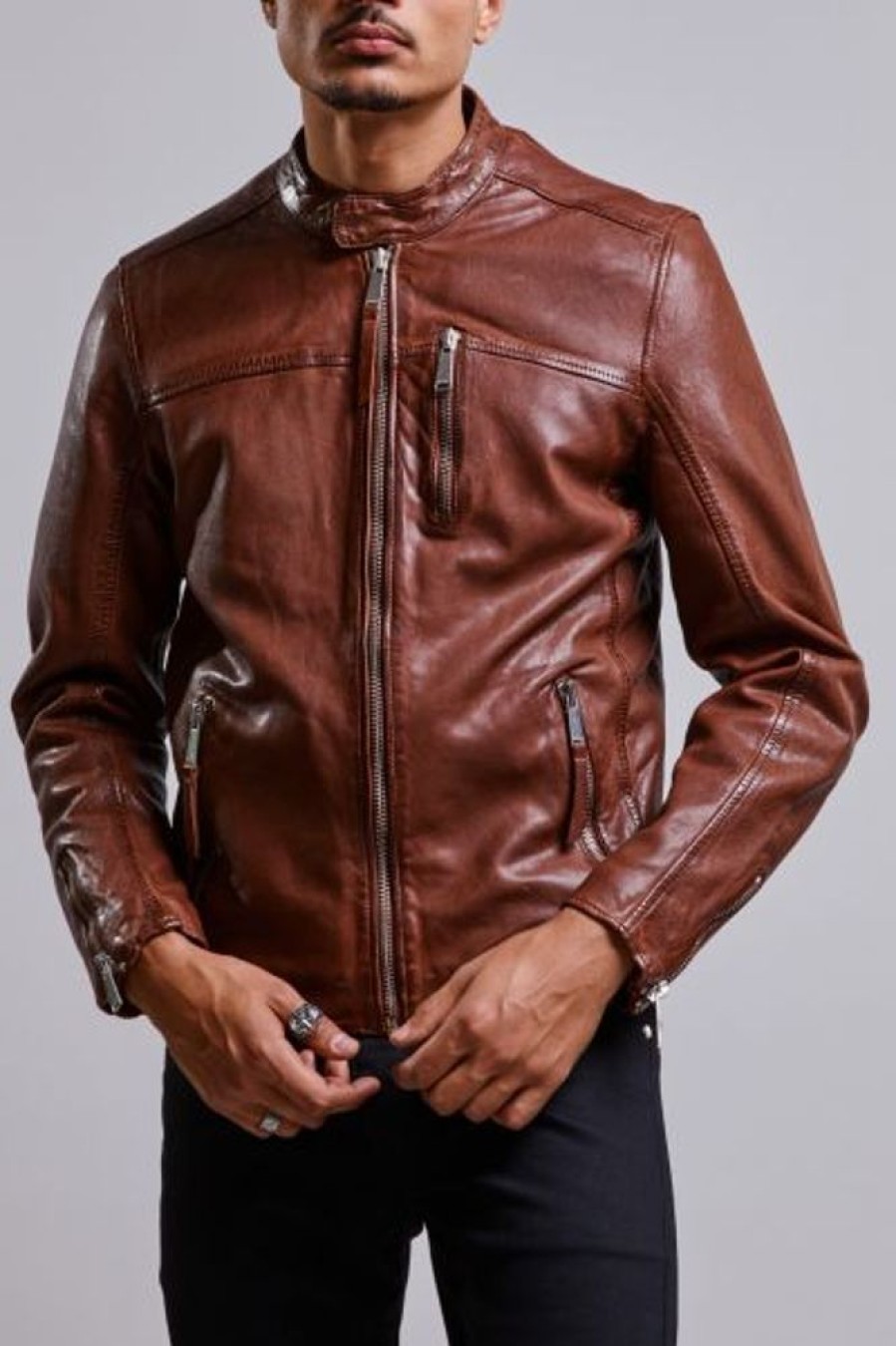 Homme Redskins Tous Les Blousons | Redskins Melrose Cognac