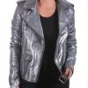 Femme LADC Perfecto | Ladc Diane Metallic Silver