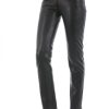 Femme Giorgio Pantalon Cuir | Giorgio Valery Noir