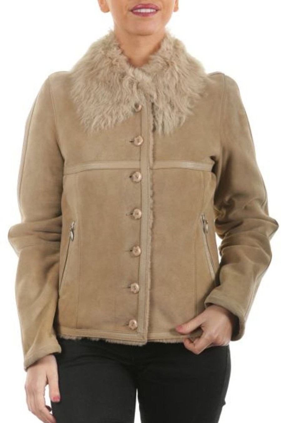 Femme Arturo Blouson | Arturo Lexa Beige