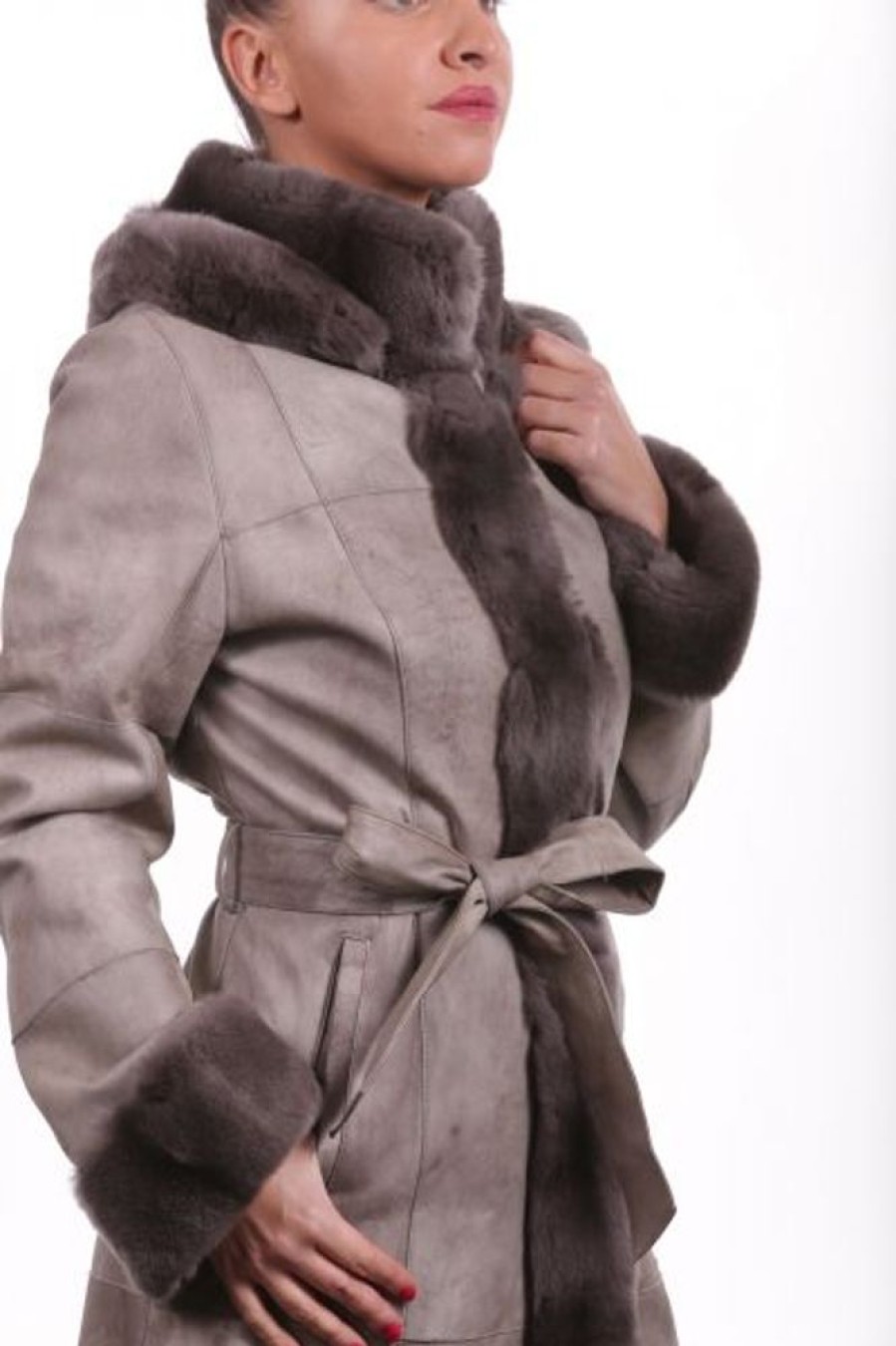 Femme Milpau Blouson | Milpau Emile Taupe