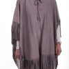 Femme Milpau Gilet / Poncho | Milpau Poncho Gris