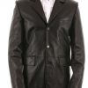 Homme Intuition | Blazer Cuir 2005 Noir