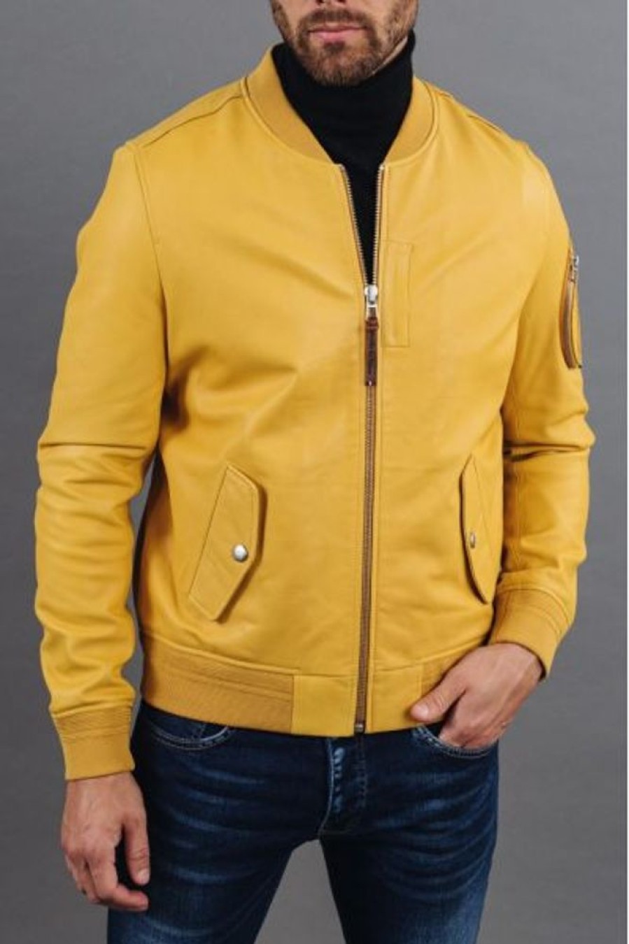 Homme Redskins Tous Les Blousons | Redskins Apollo Jaune