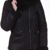 Femme Univers du Luxe Veste | Univers Du Luxe Cecilia Df Noir