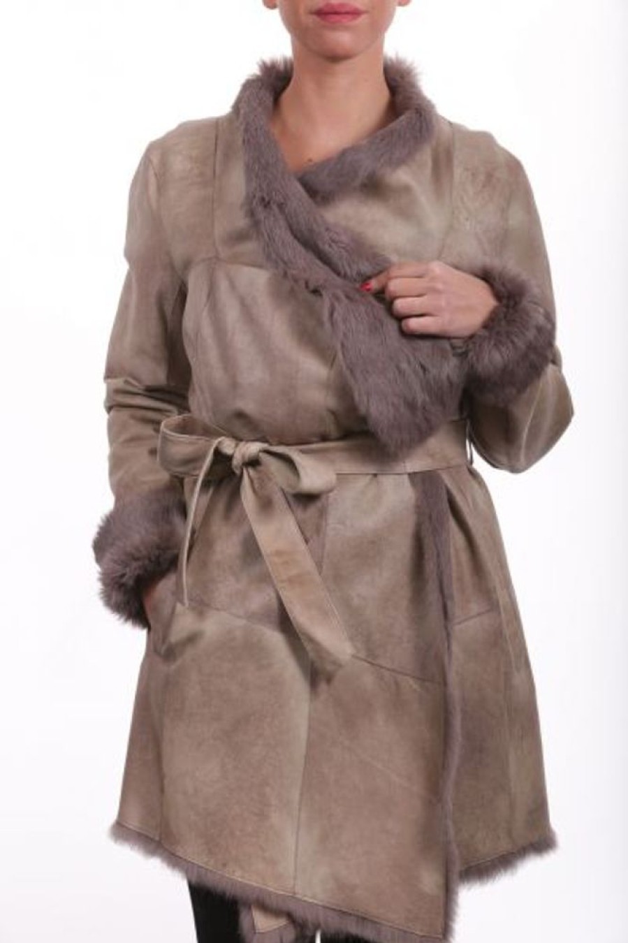 Femme Milpau Blouson | Milpau Edith Taupe