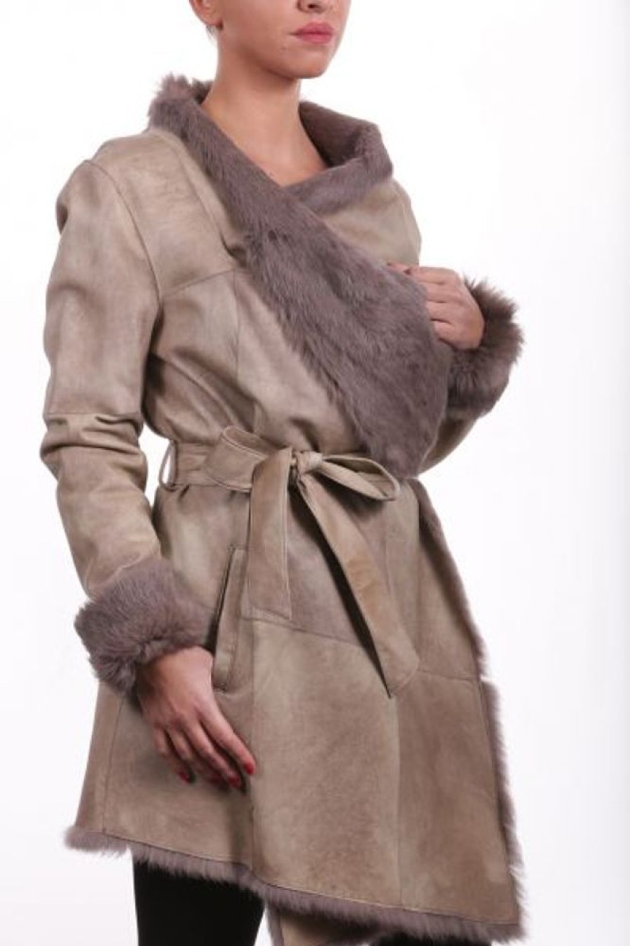 Femme Milpau Blouson | Milpau Edith Taupe