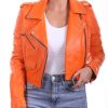 Femme LADC Perfecto | Ladc Amu00E9Lia Orange