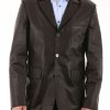 Homme Intuition | Blazer Cuir 2005 Marron