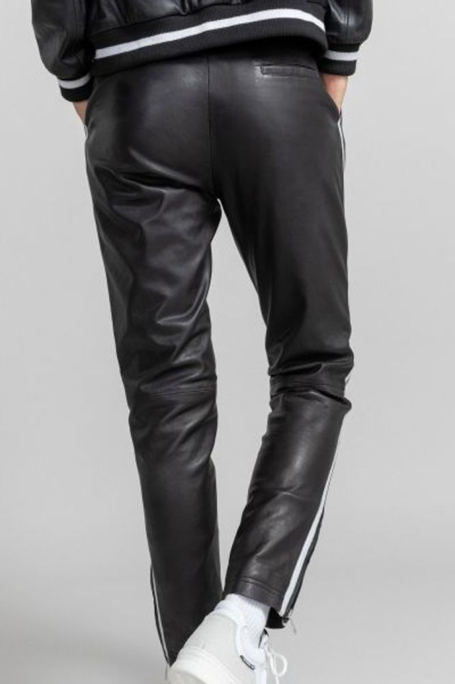 Femme Redskins Pantalon Cuir | Redskins Yuri Sisley Noir