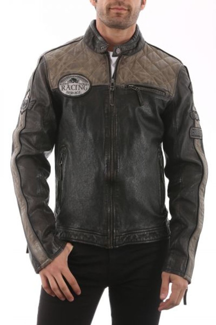 Homme Gipsy Style Motard | Gipsy Gilby Noir