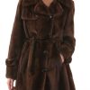 Femme Giorgio Veste / Manteau | Giorgio Bria Marron