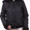 Femme Univers du Luxe Blouson | Univers Du Luxe Bombardier Noir