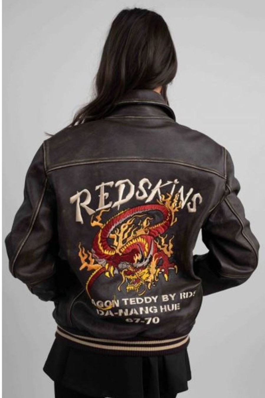 Femme Redskins Tous Les Blousons | Redskins Dragon F Marron