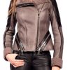 Femme Giorgio Blouson | Giorgio Lore Df Stone