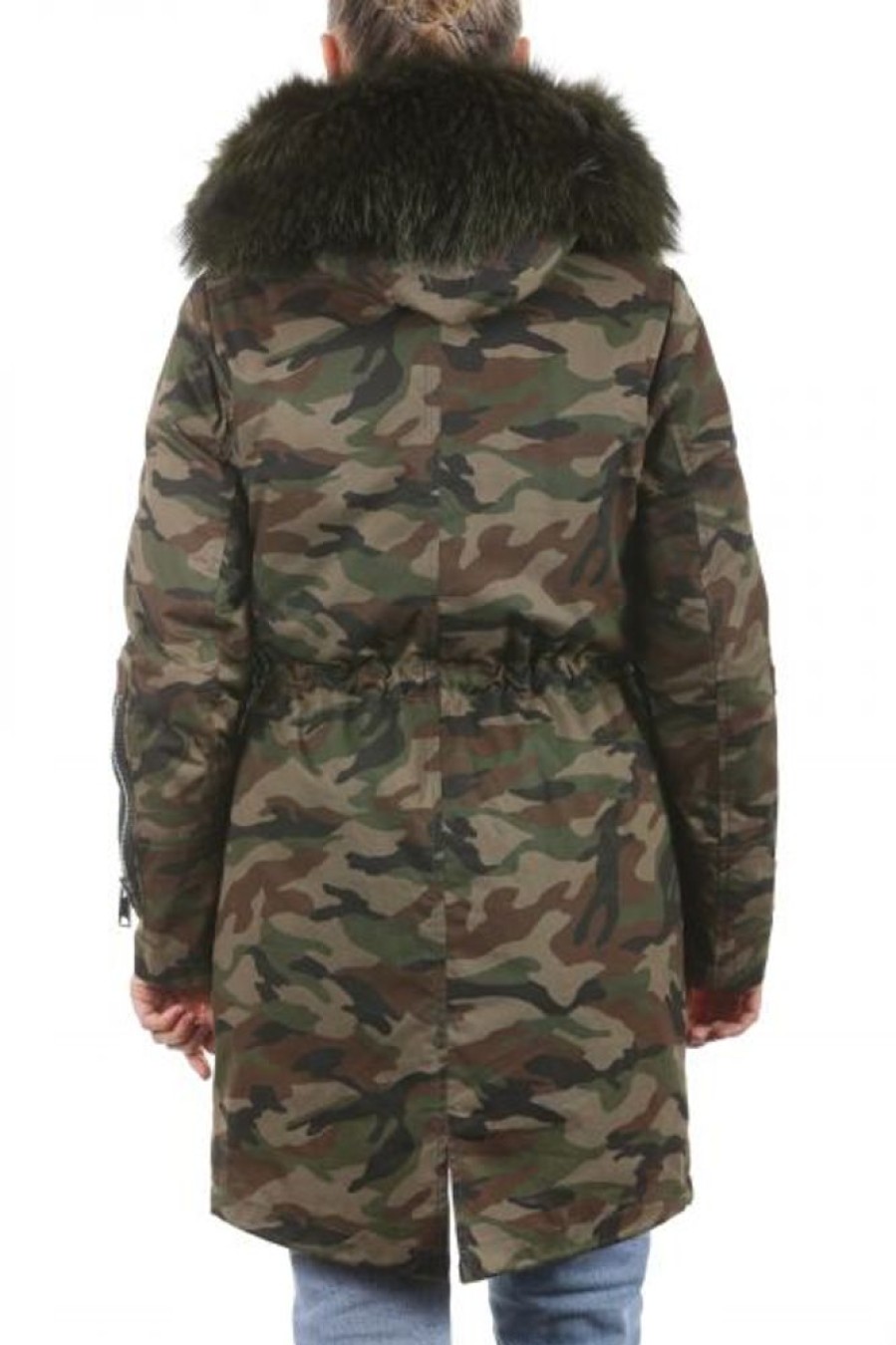 Femme Arturo Gilet / Poncho | Arturo Swizerland Camouflage