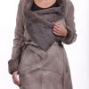 Femme Milpau Blouson | Milpau Angele Taupe