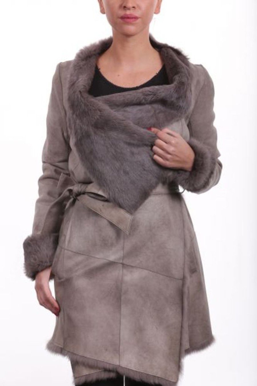 Femme Milpau Blouson | Milpau Angele Taupe